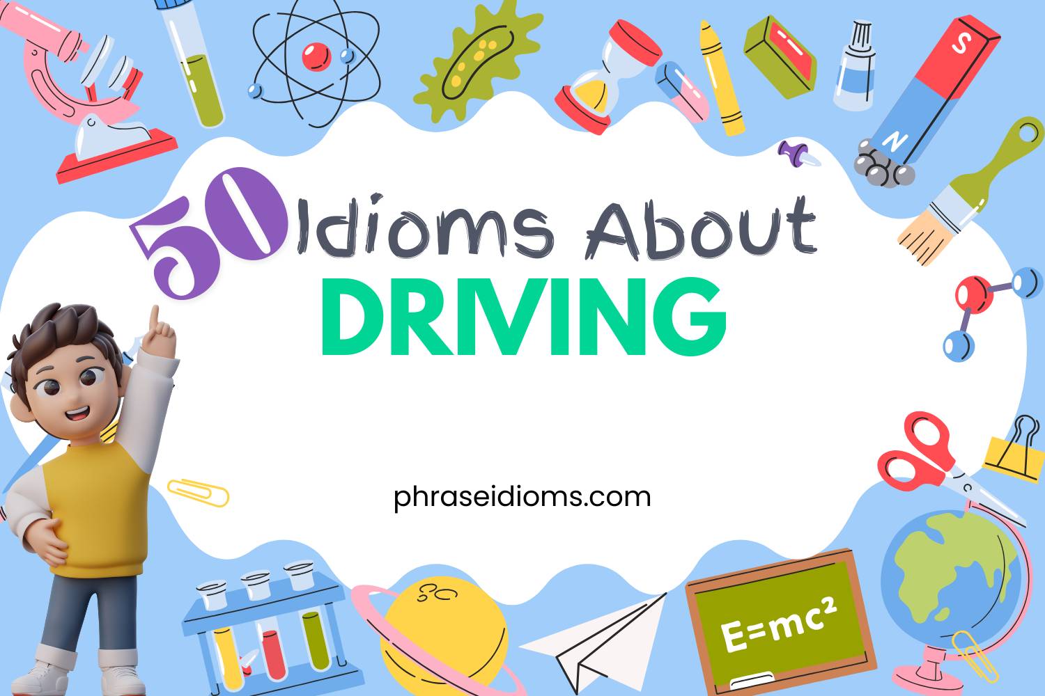 idioms about driving