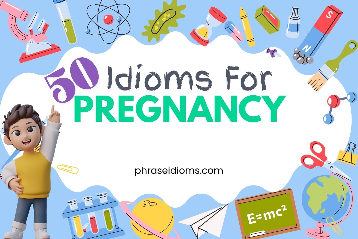 idioms for pregnancy