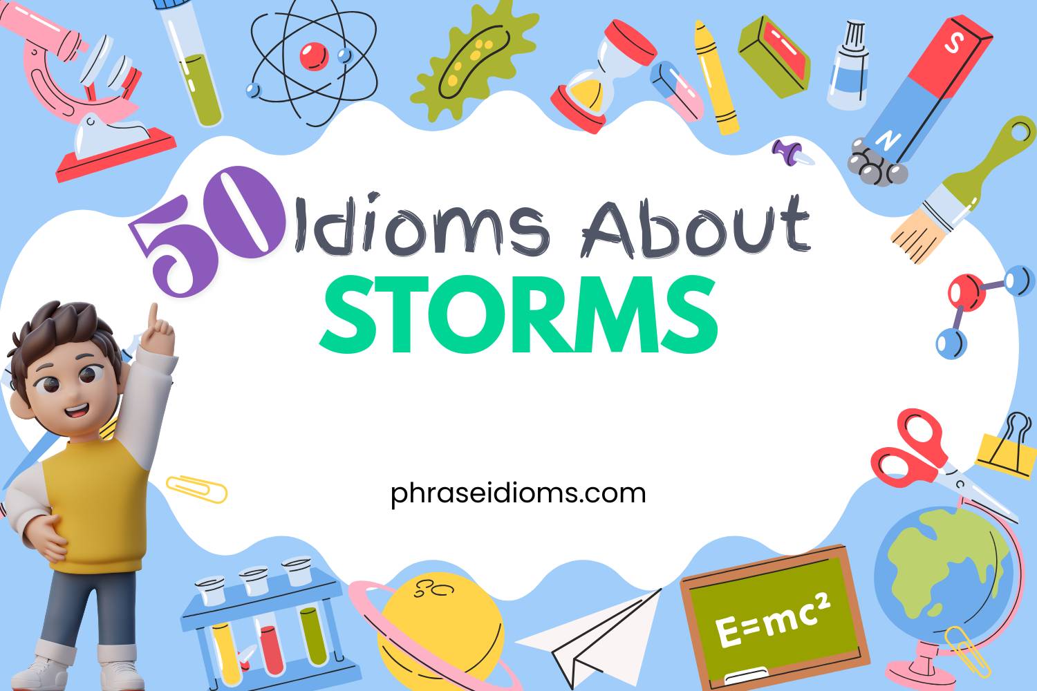 idioms about storms