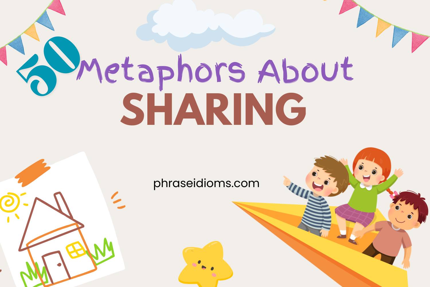 metaphors about sharing