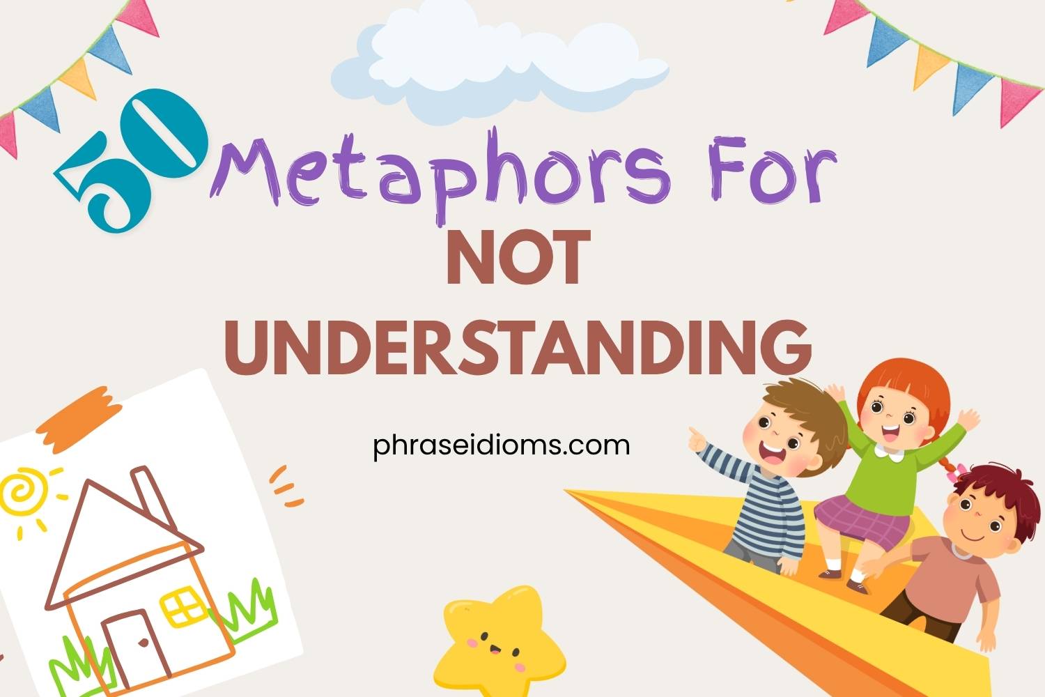 metaphors for not understanding