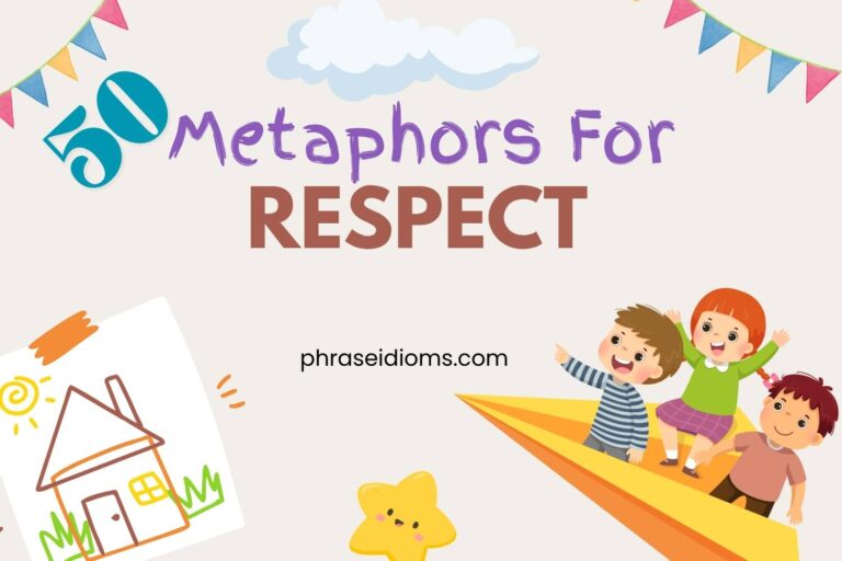 metaphors for respect