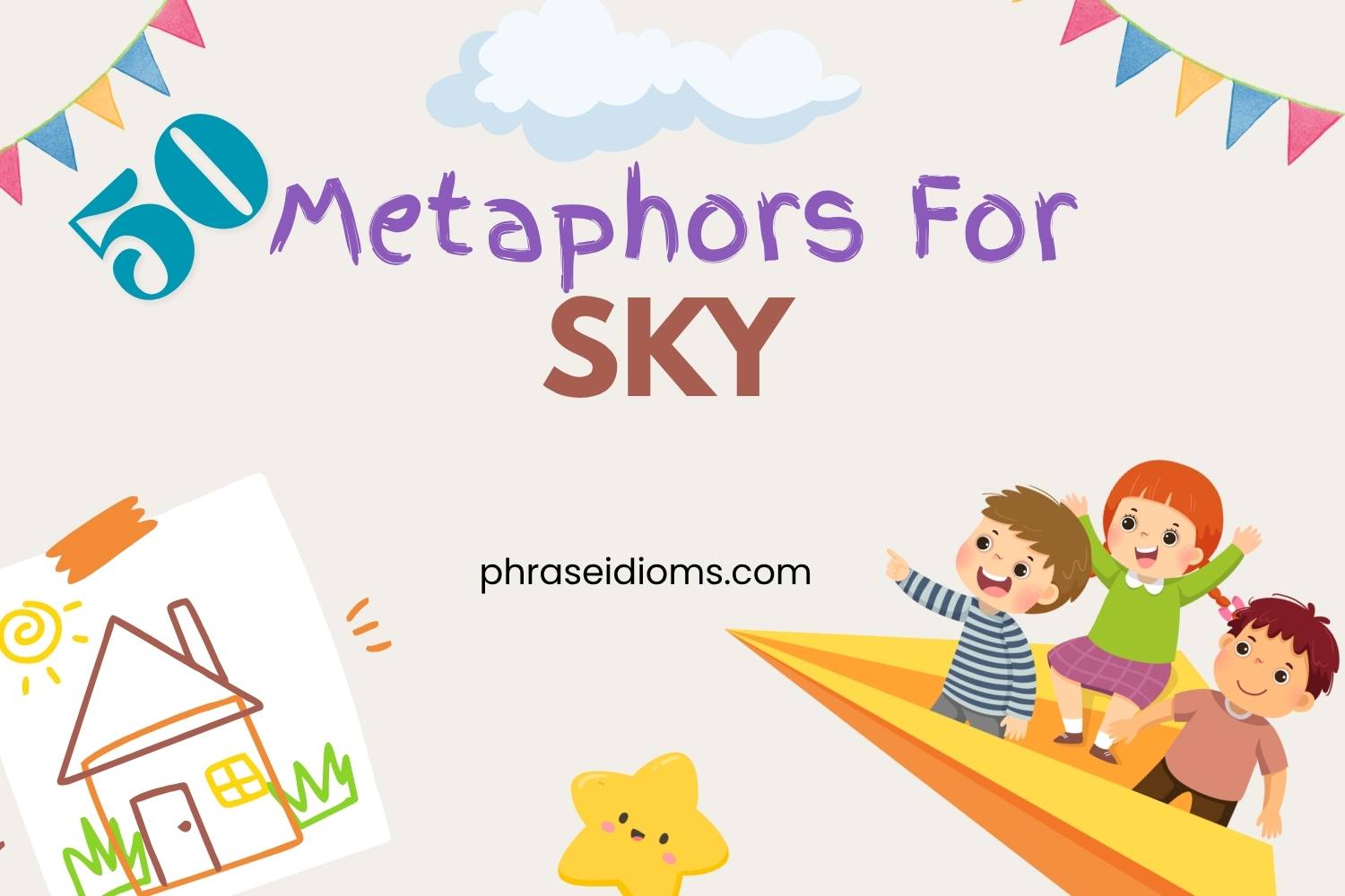 metaphors for sky