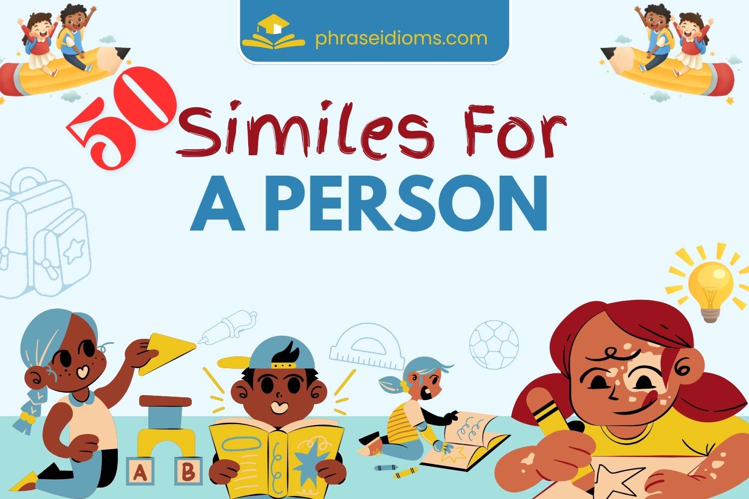 similes for a person