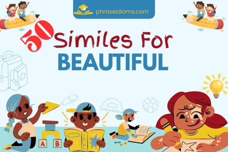 similes for beautiful