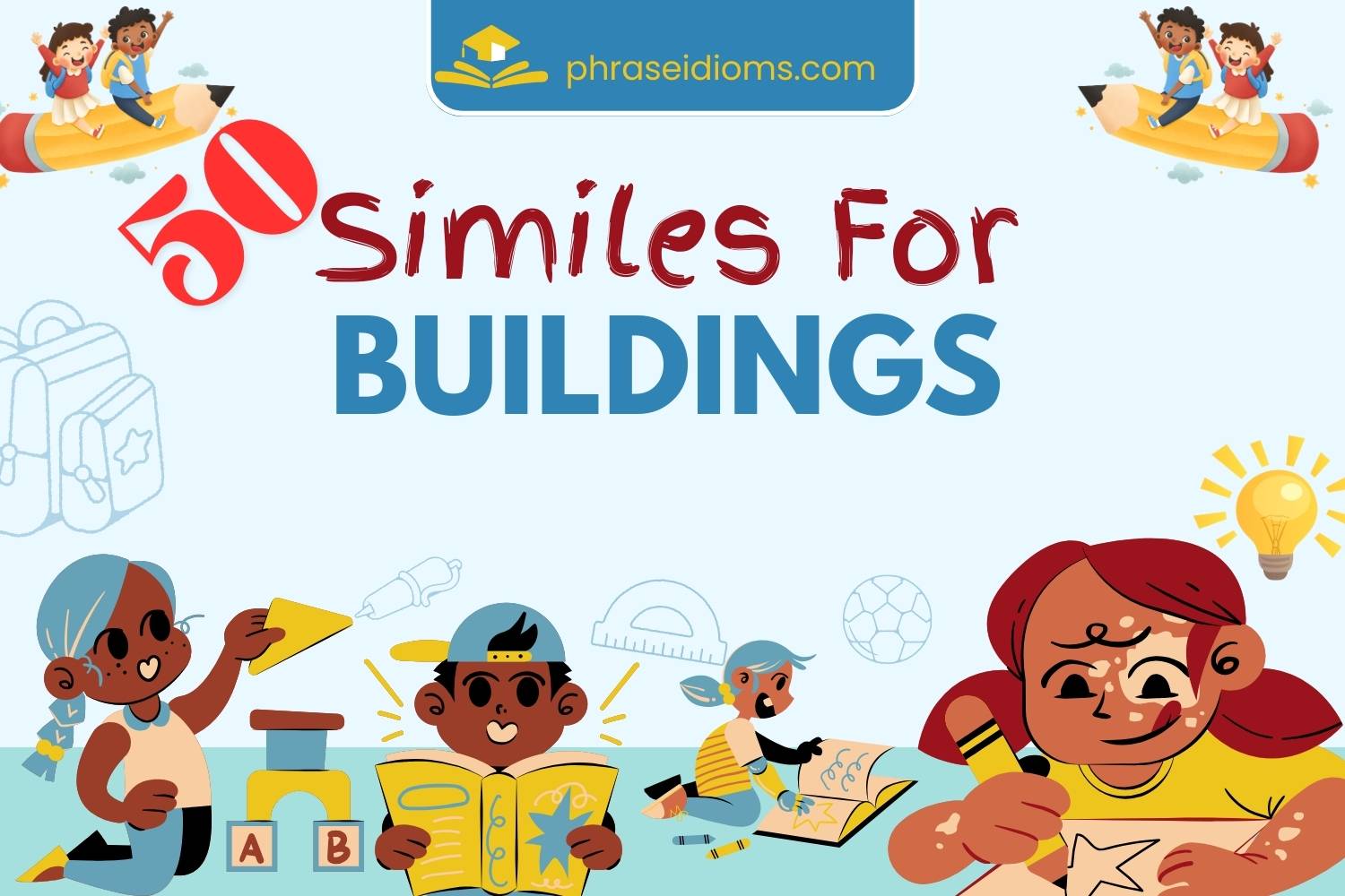 similes for buildings