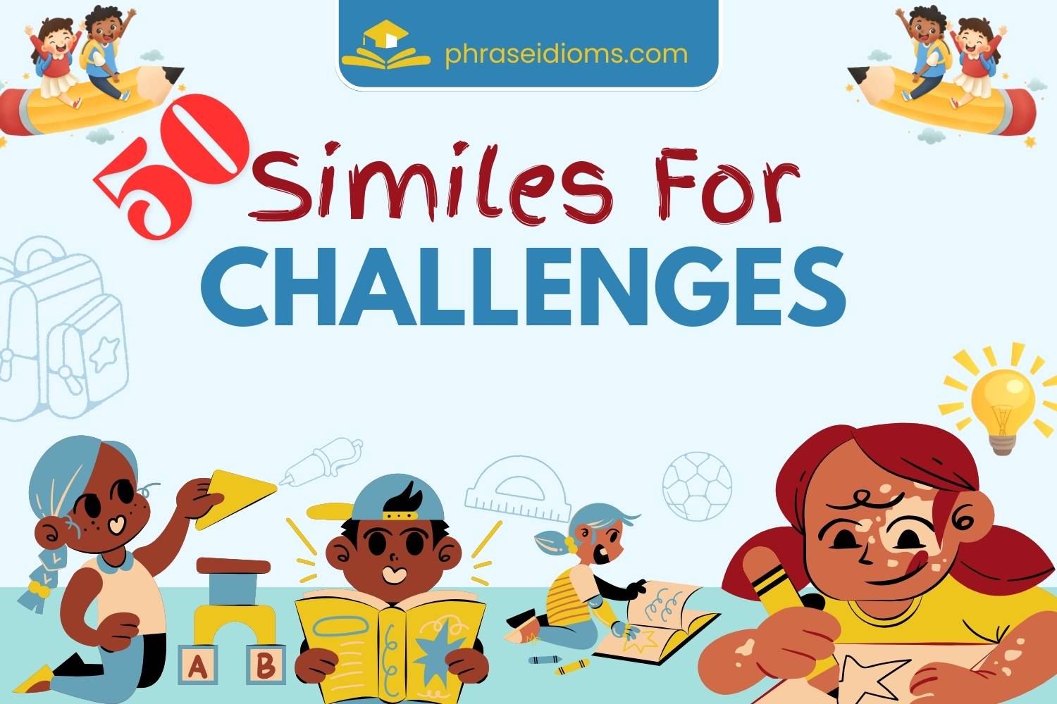 similes for challenges